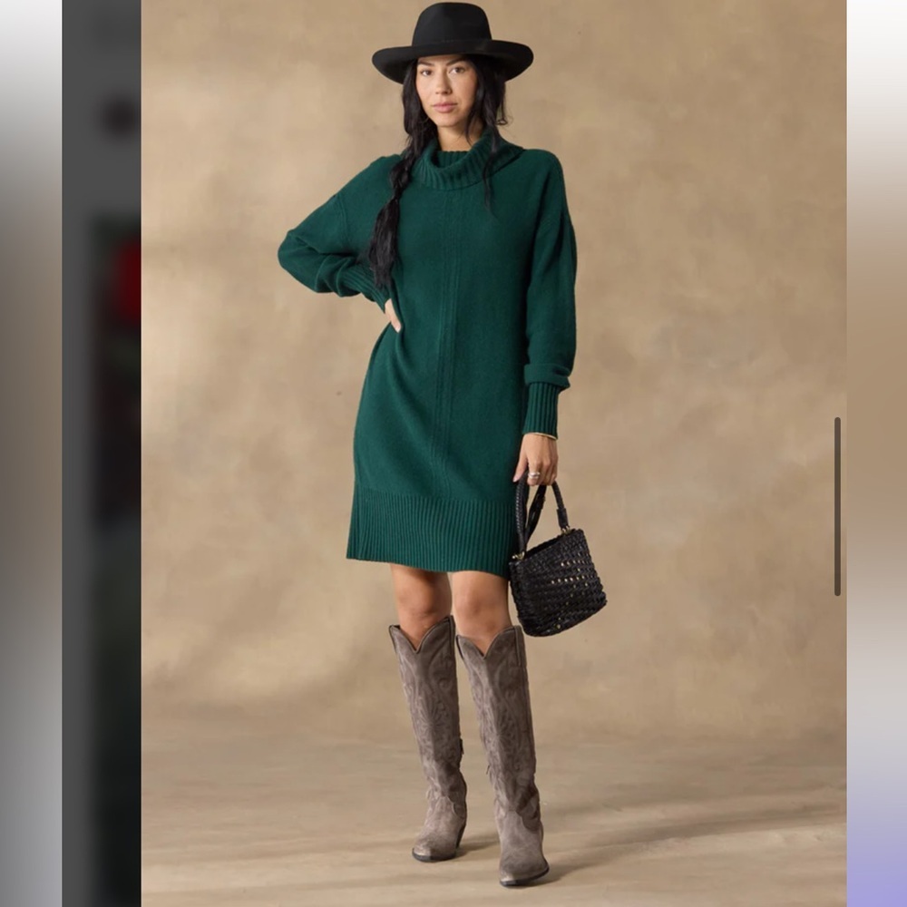 Sundance SONJA CASHMERE DRESS charcoal - Picture 8 of 8